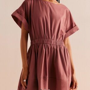 NWT Free People Full-time Fun Mini Dress sz XS antique oak